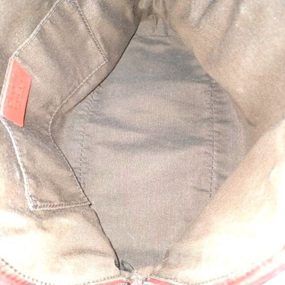 Auth Gucci Red Microguccisima Convertible 2way Mini Dome Satchel Crossbody - Picture 11 of 12